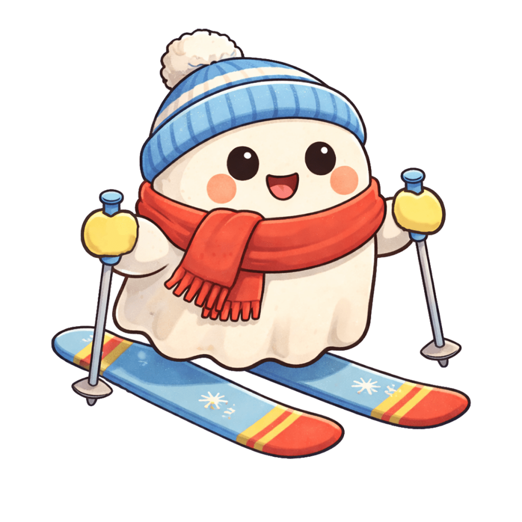 Skiing Ghostie!